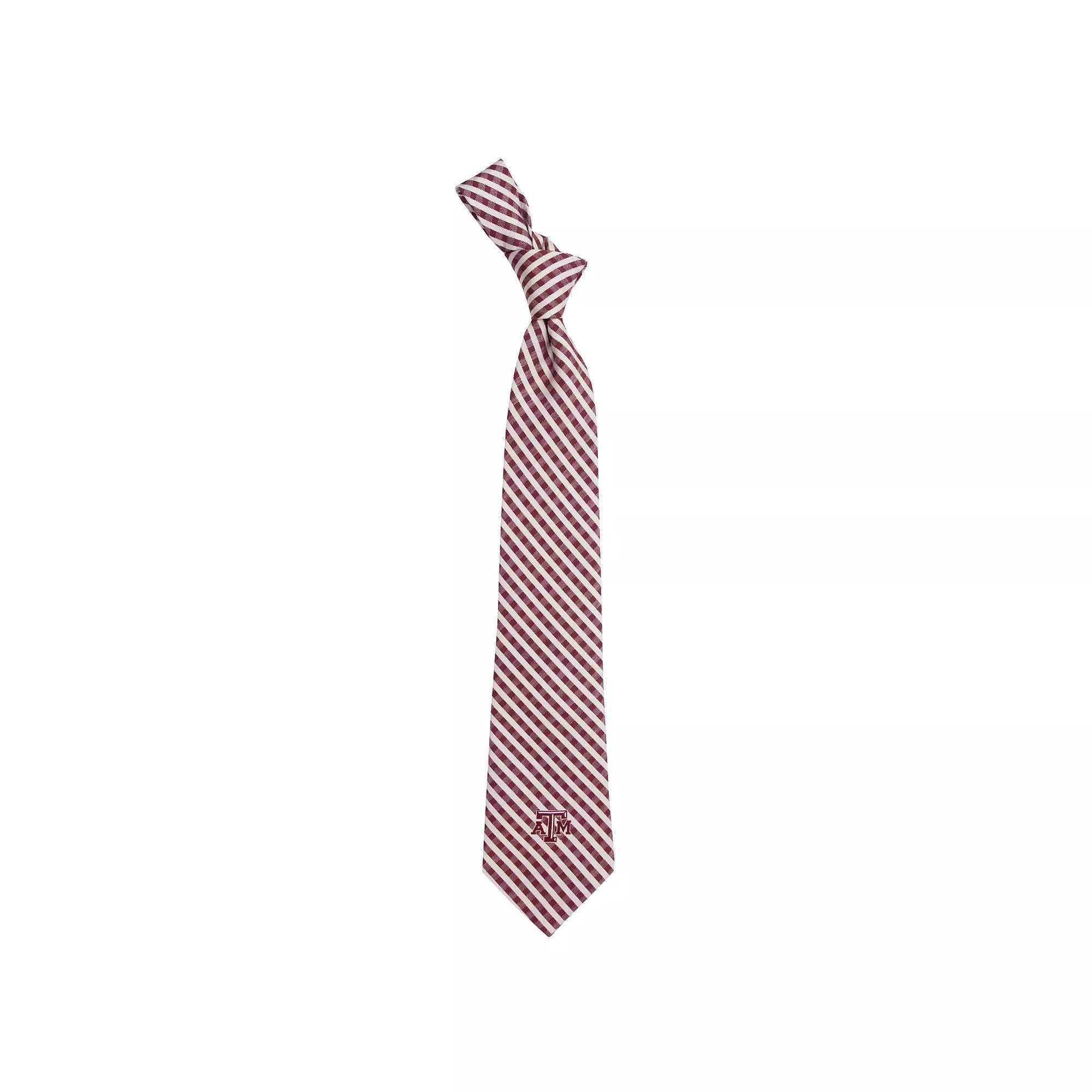 Men's Kansas Jayhawks Gingham Tie, Team Product Image