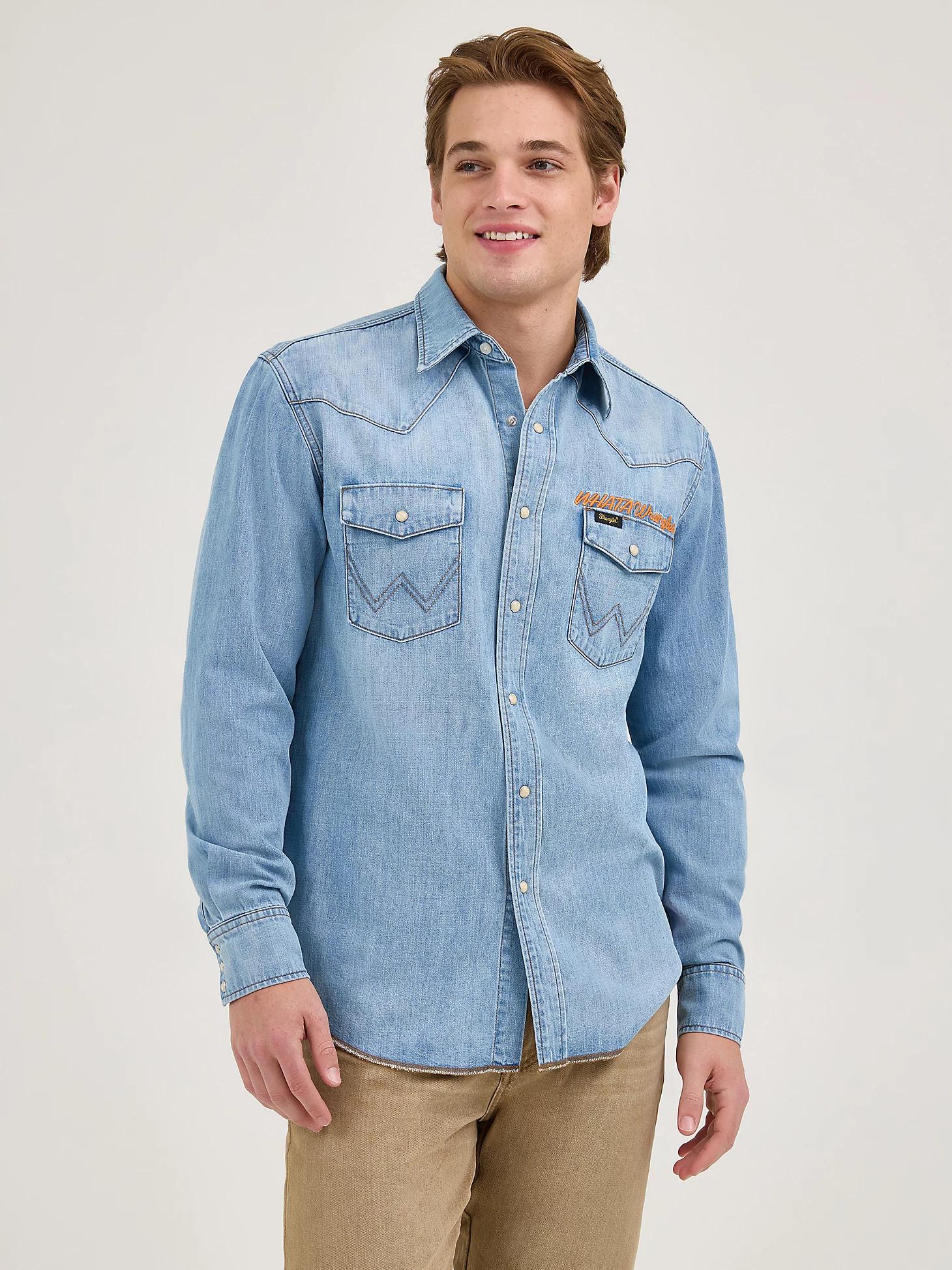 Wrangler x Whataburger Western Shirt | Men's SHIRTS | Wrangler® Product Image