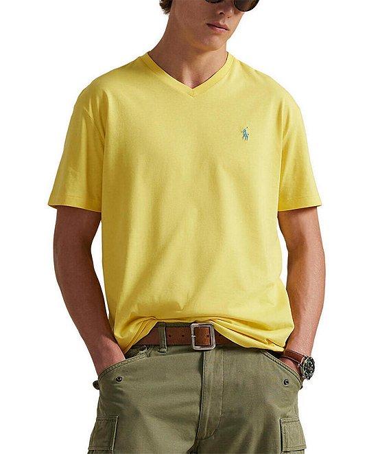 Polo Ralph Lauren Big & Tall Classic Fit Short Sleeve Cotton Jersey V-Neck T-Shirt Product Image