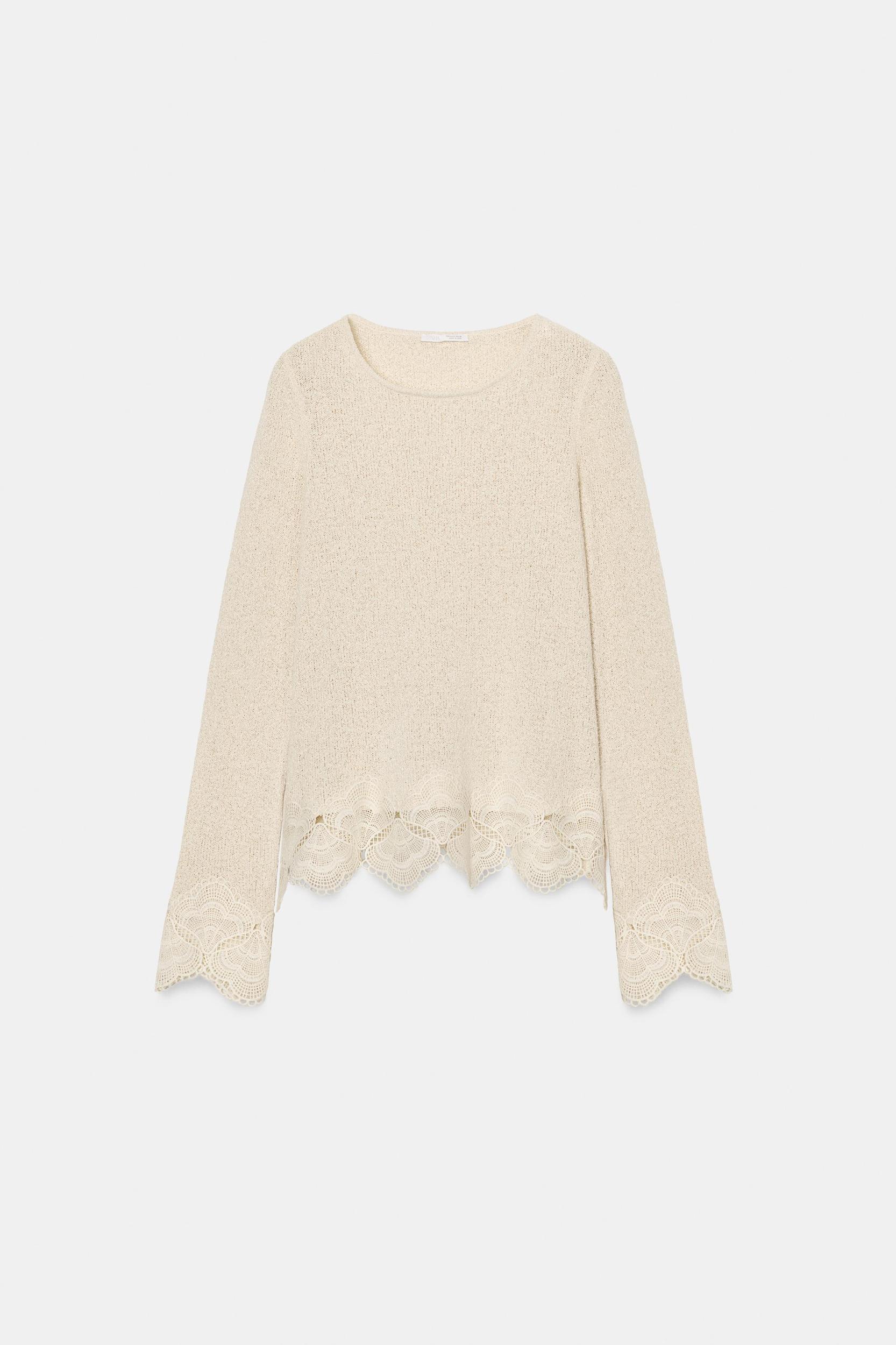 RUSTIC CROCHET TOP Product Image