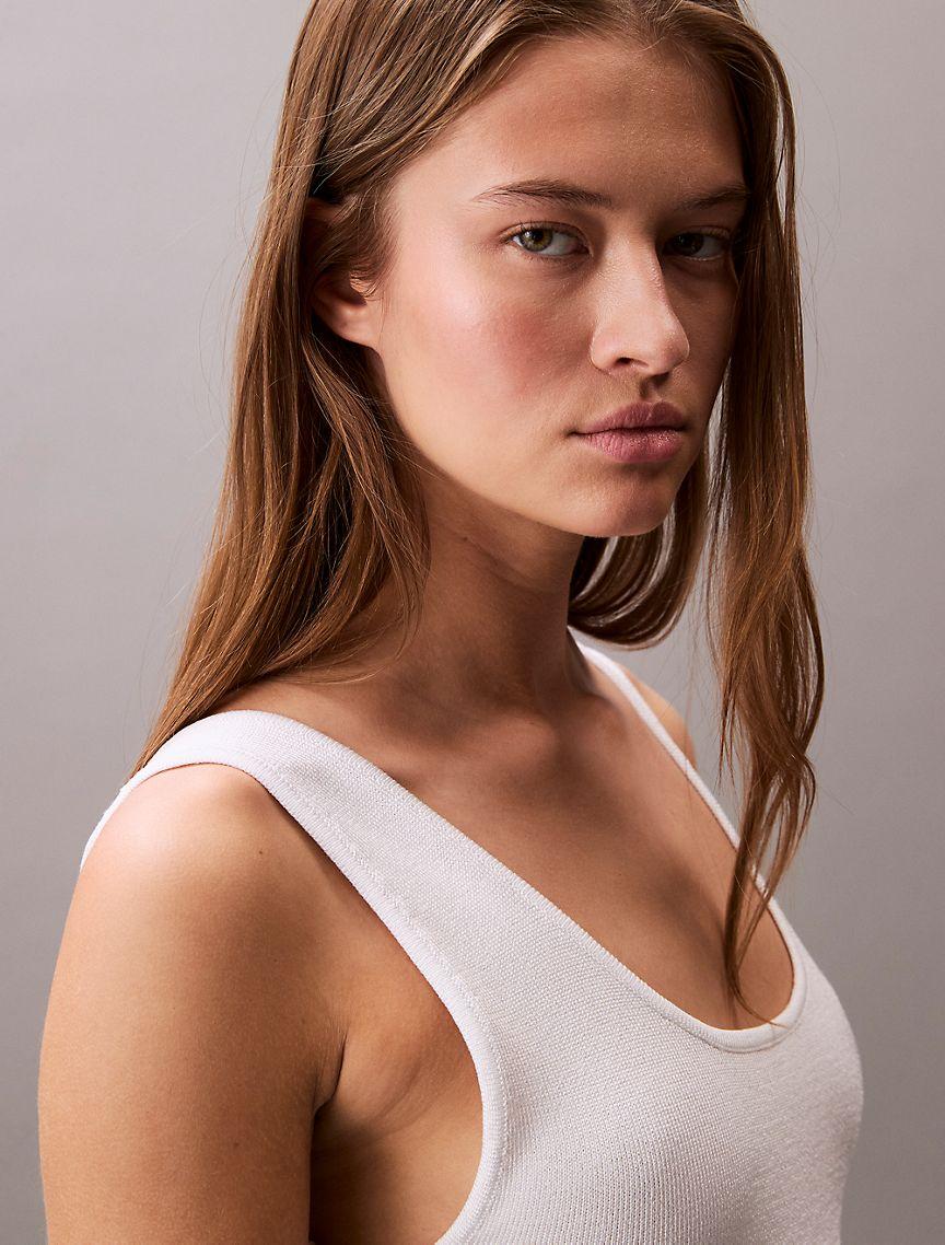 Cross Back Mini Dress Product Image