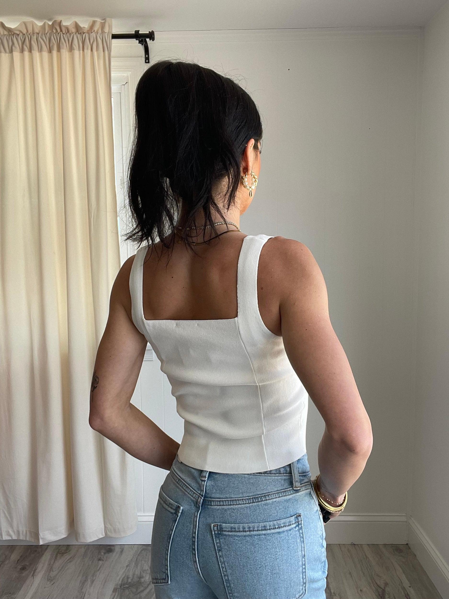 FINAL SALE Santorini Knit Tank Top Product Image