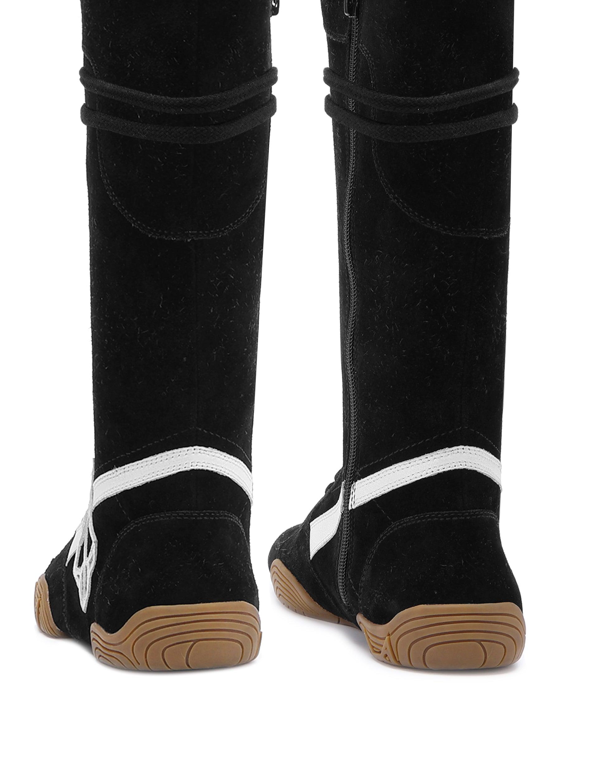 Betsy Black Suede Product Image