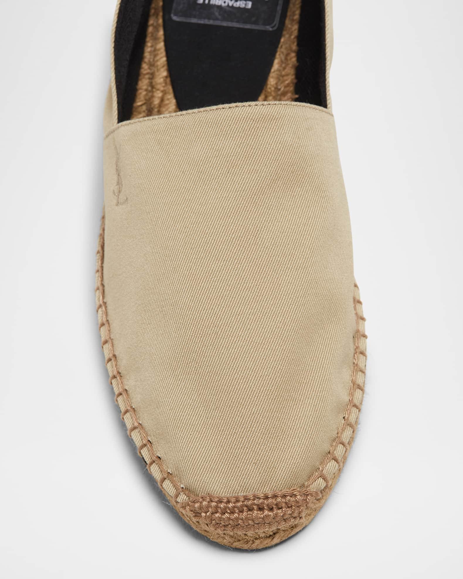 Cotton YSL Slip-On Espadrilles Product Image