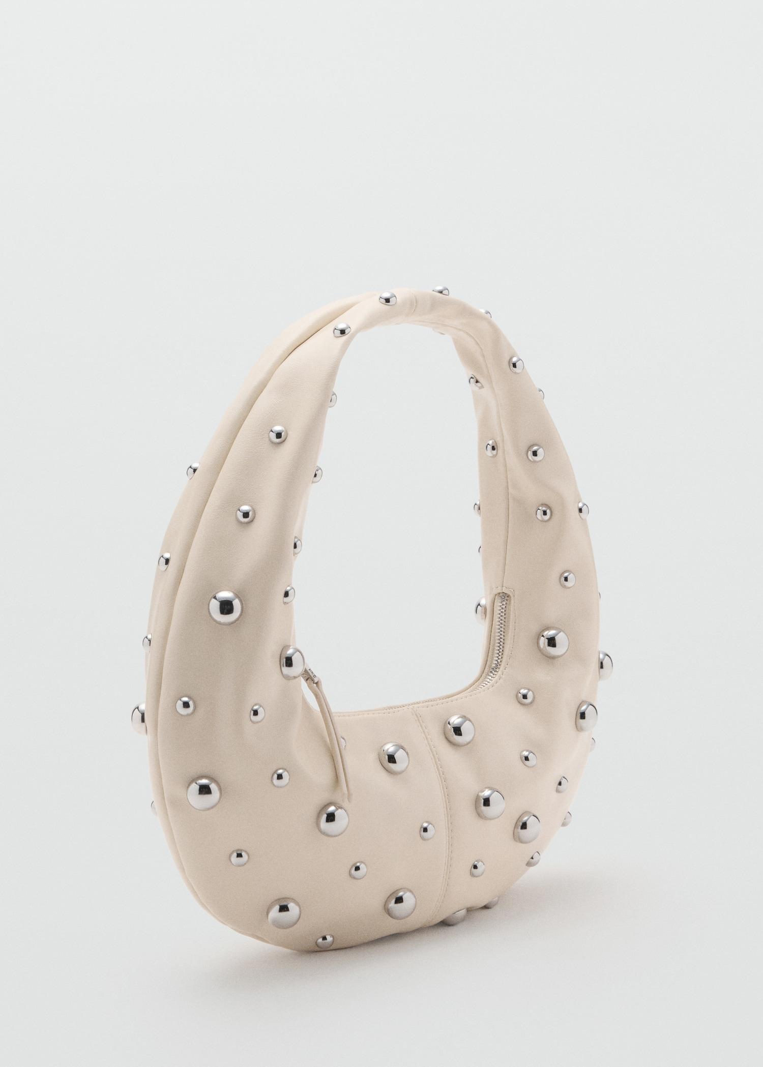 Studded shoulder bag - Women | MANGO USA Product Image