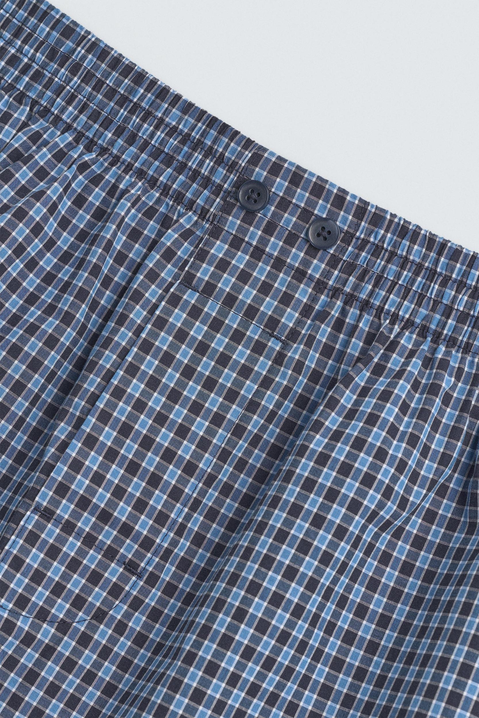 LIMITED EDITION CHECKERED POPLIN BOXERS Product Image