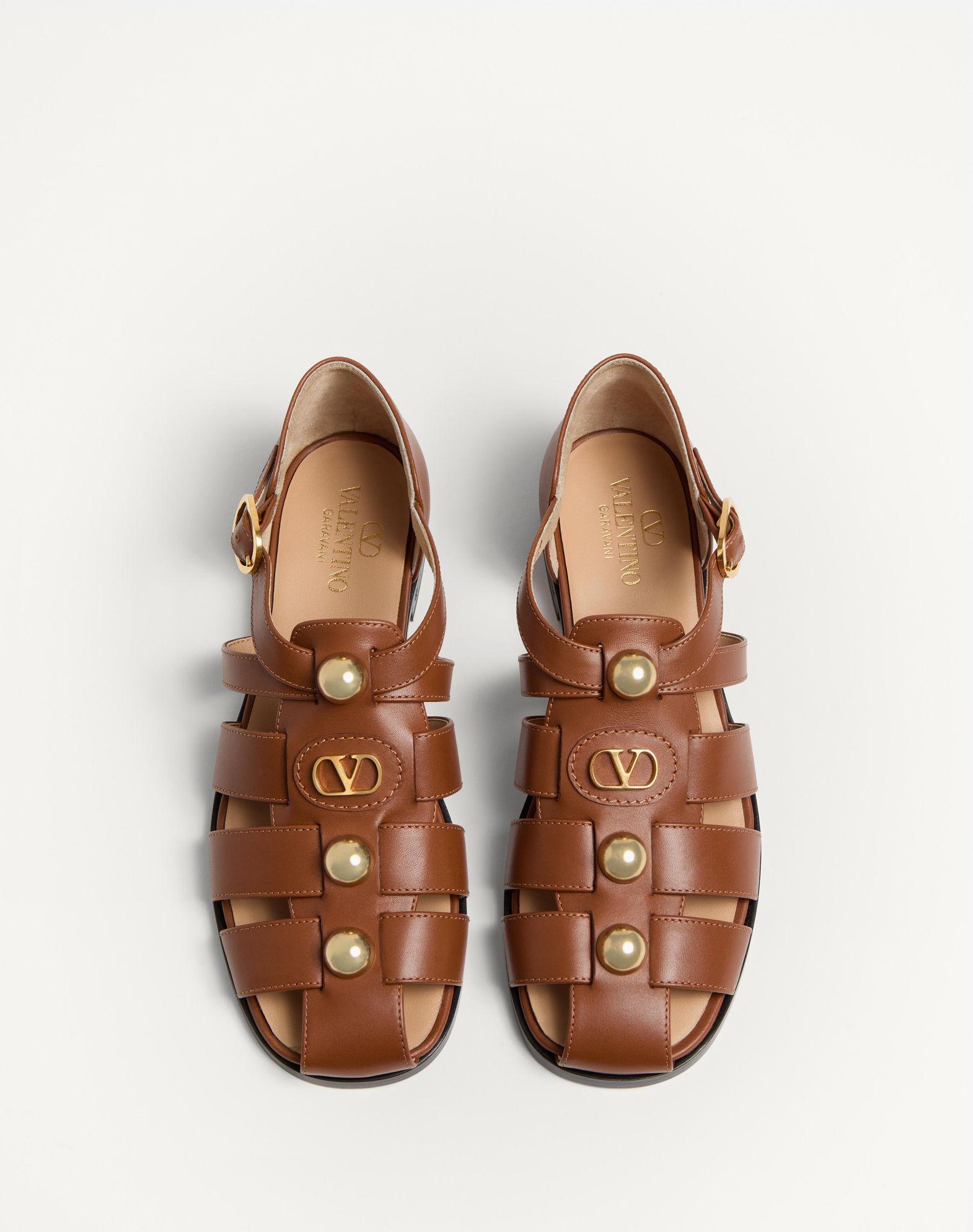 Vlogo Signature Calfskin Fisherman Sandal 20Mm Product Image