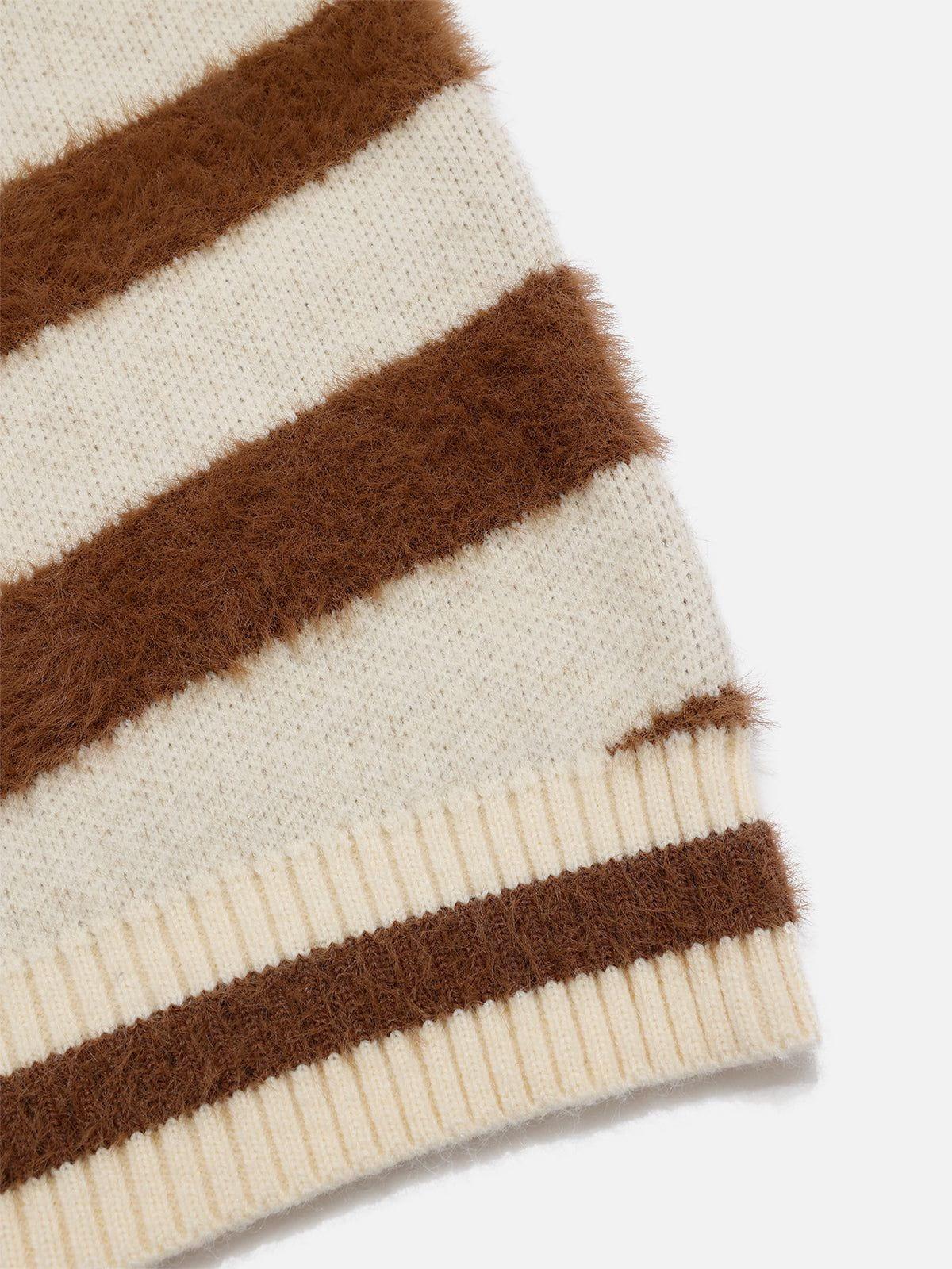 Aelfric Eden Irregular Stripe Sweater Vest Product Image