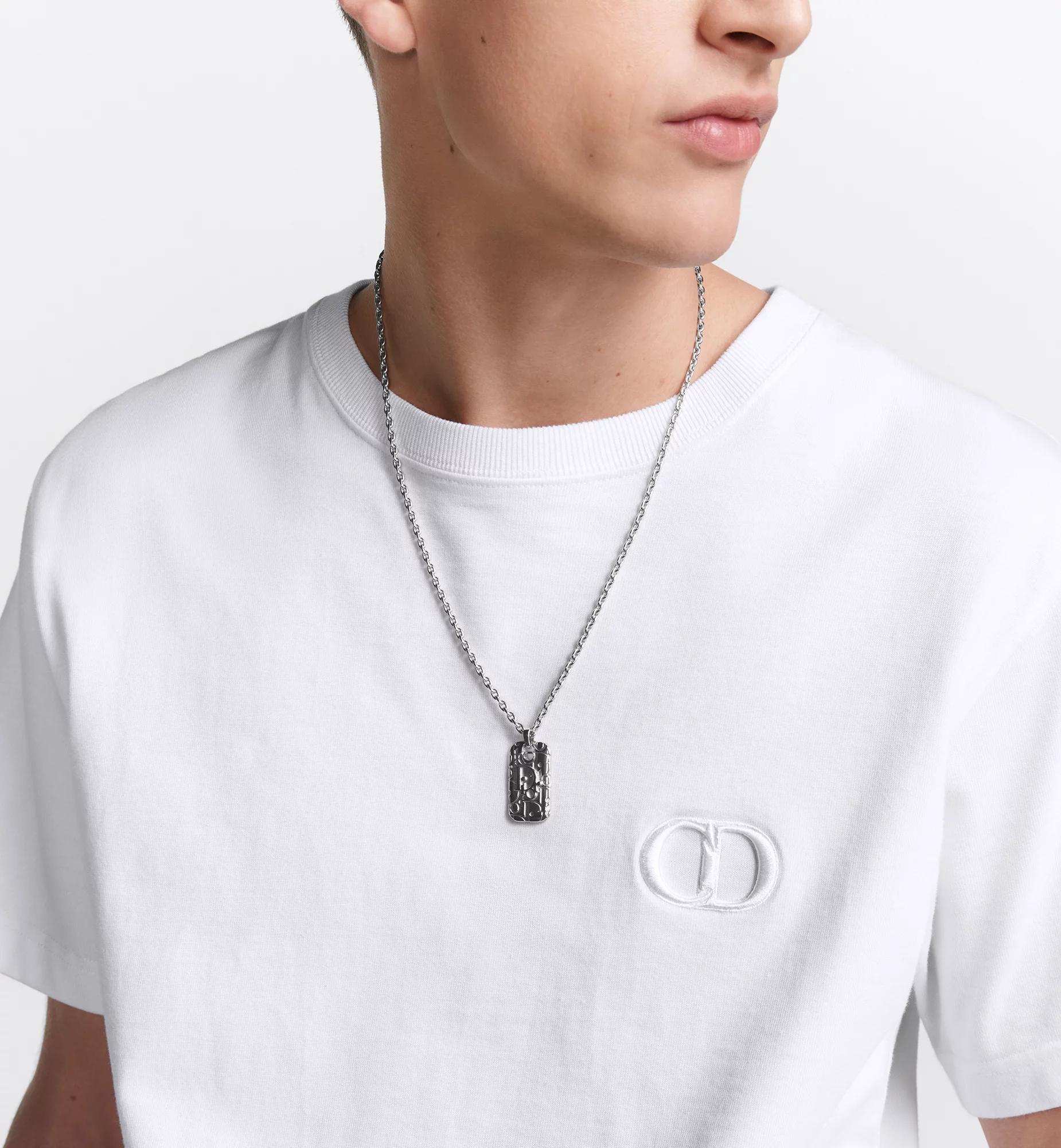 Dior Oblique Plate Pendant Necklace Product Image