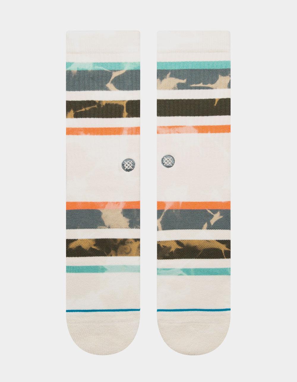 STANCE Brong Mens Crew Socks - STONE/BROWN Product Image