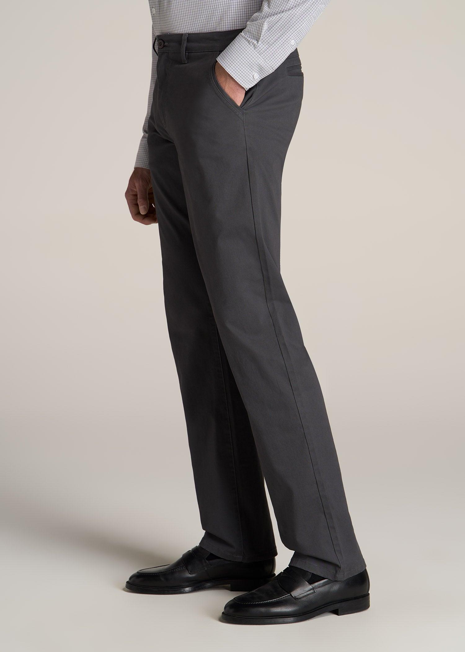 Mason RELAXED Chinos for Tall Men in Iron Grey Male Product Image