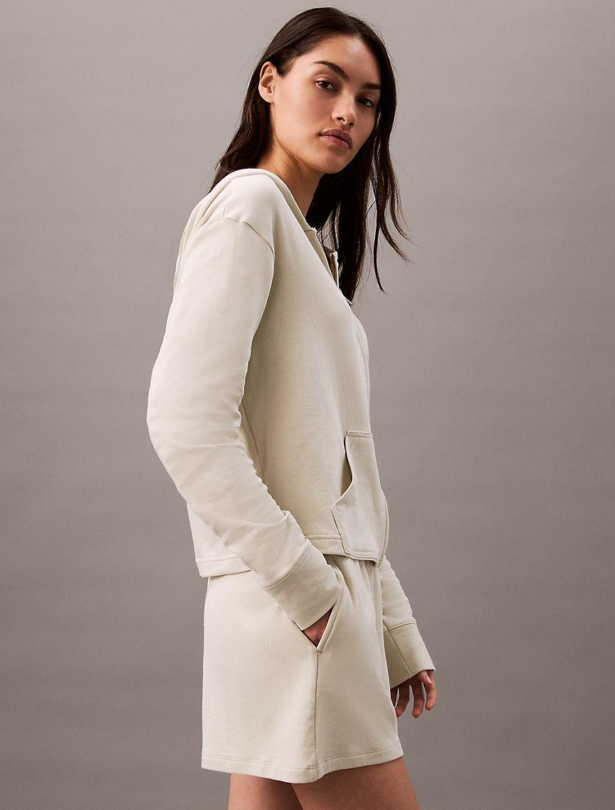 Icon Cotton Terry Zip Sleep Hoodie Product Image