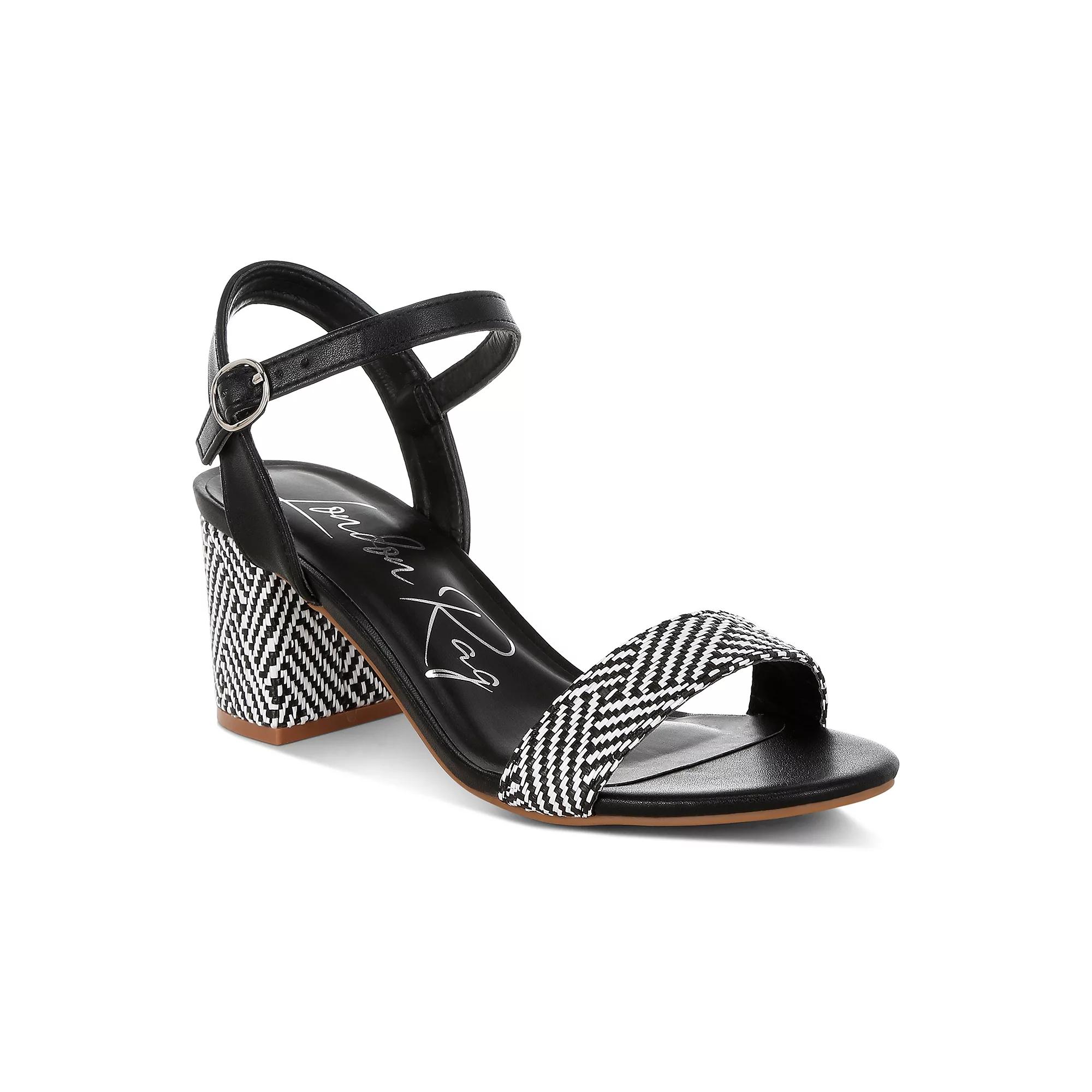 London Rag Tulata Women's Sandals, Size: 5, Black Product Image