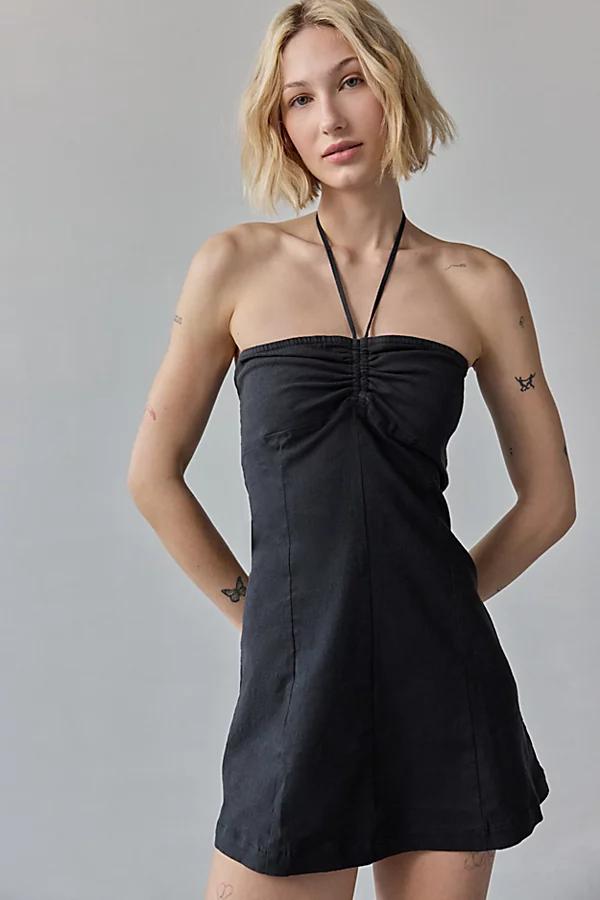 Kimchi Blue Cate Y-Neck Halter Mini Dress Womens at Urban Outfitters Product Image