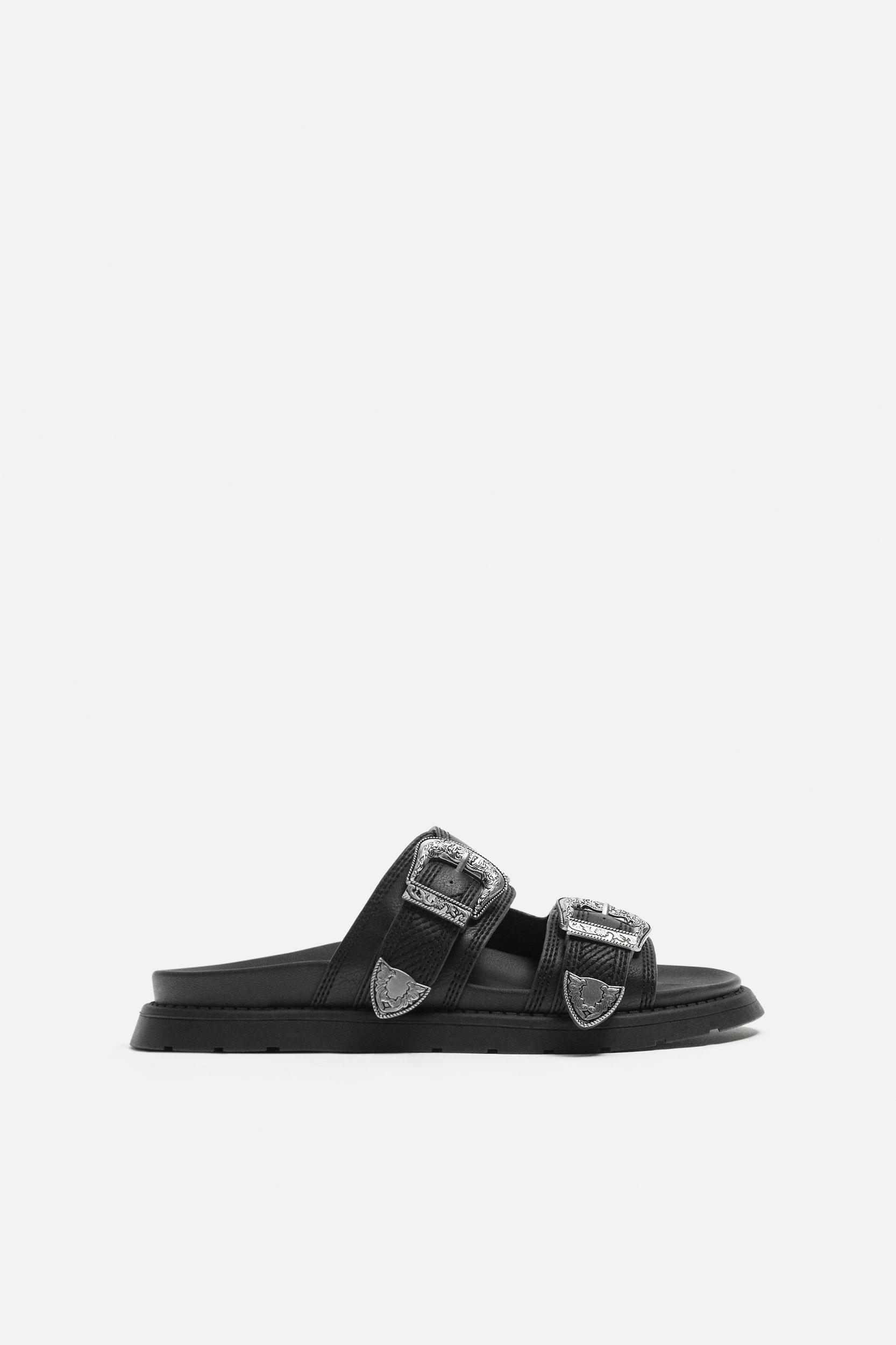 DOUBLE STRAP SANDALS Product Image