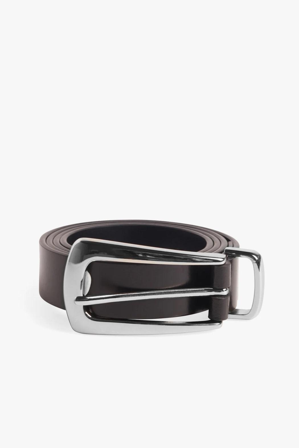 The Statement Belt - Black/Nickel Product Image