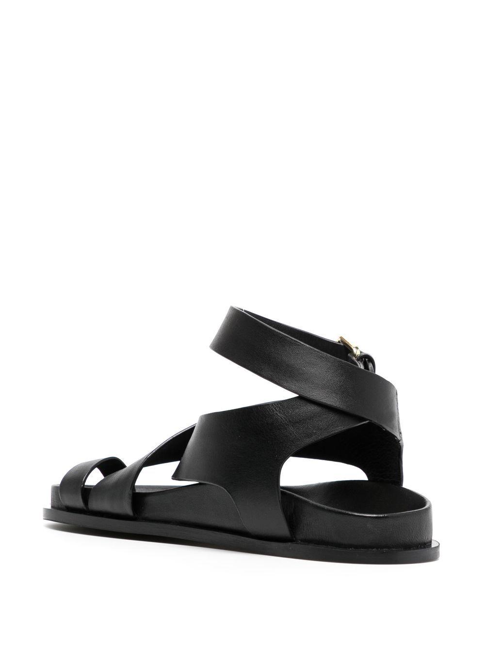 Jalen flat leather sandals Product Image