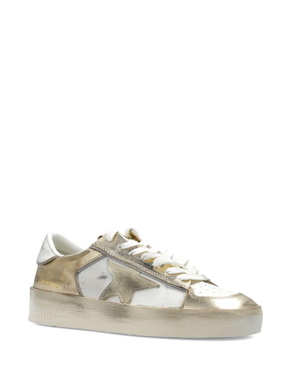leather sneakers  Product Image