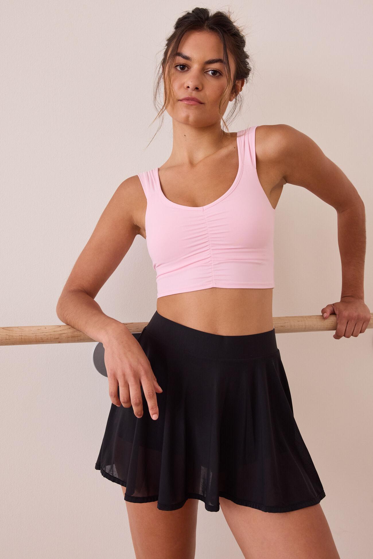 Kickback Cropped Athletic Tank Product Image