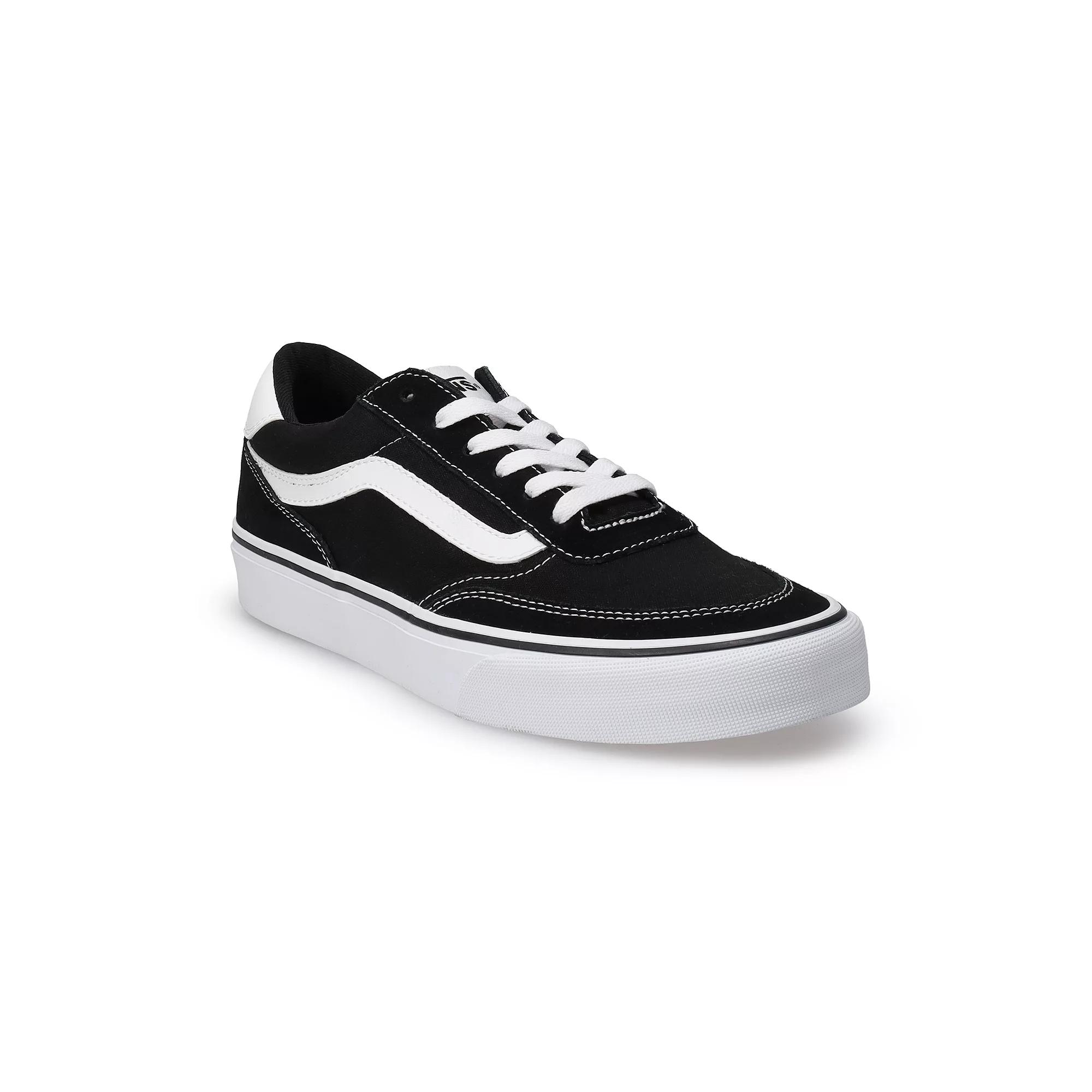Vans® Brooklyn LS Men's Shoes, Size: 8, Black White Product Image