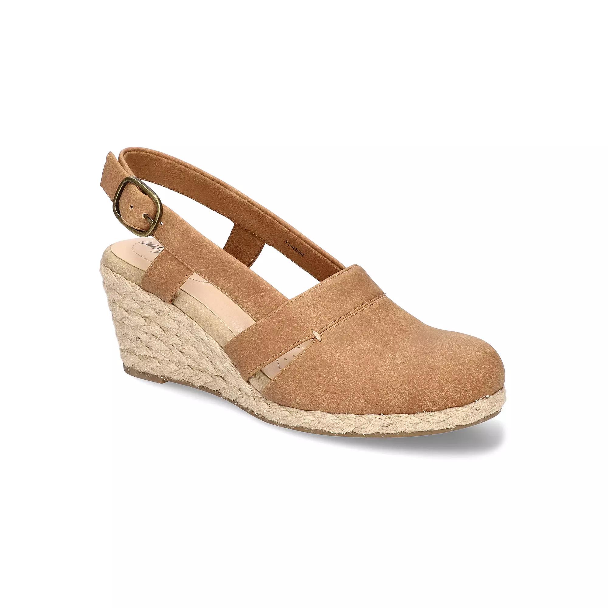 Easy Street Stargaze Womens Espadrille Wedge Sandals Product Image