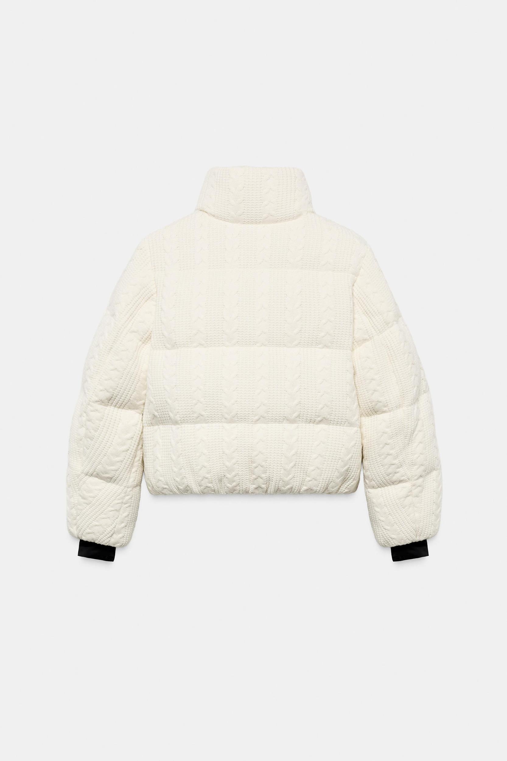 SHEARLING PUFFER JACKET HEIQ XREFLEX™ RECCO® TECHNOLOGY SKI COLLECTION Product Image