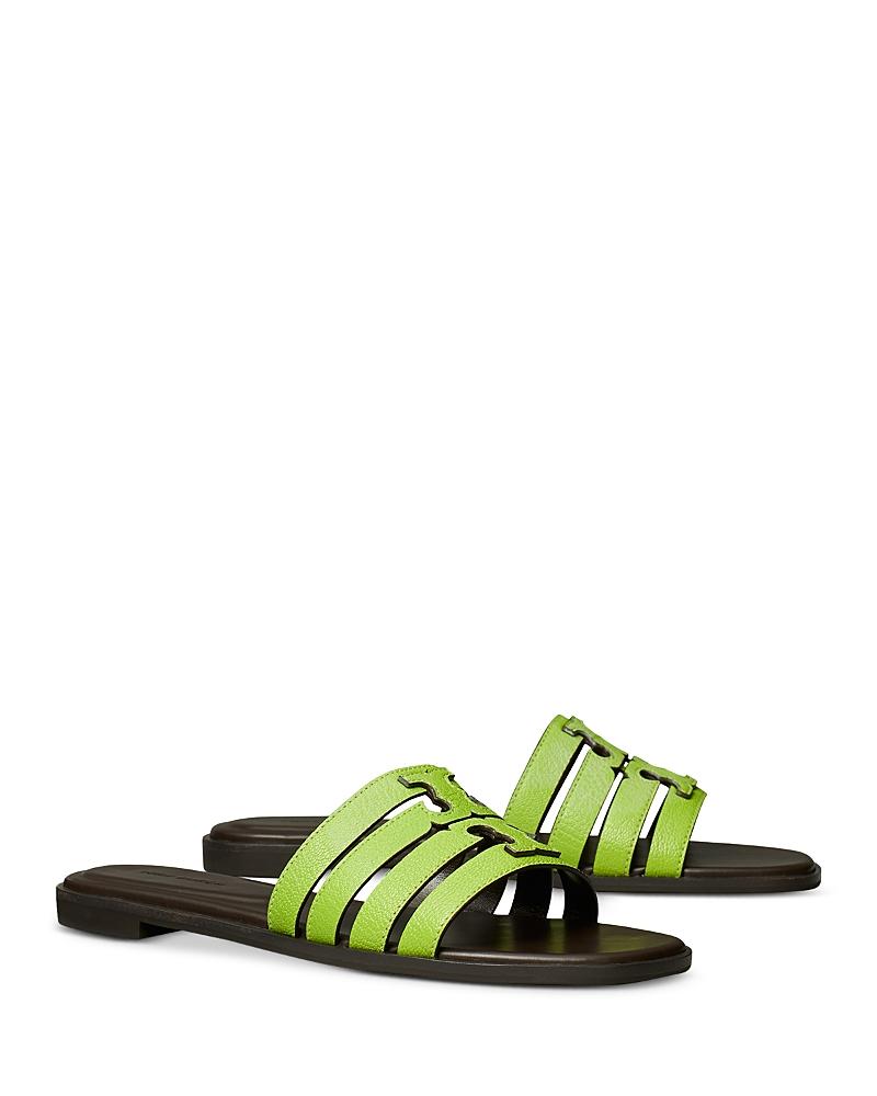Womens Ines Cage Leather Slide Sandals Product Image