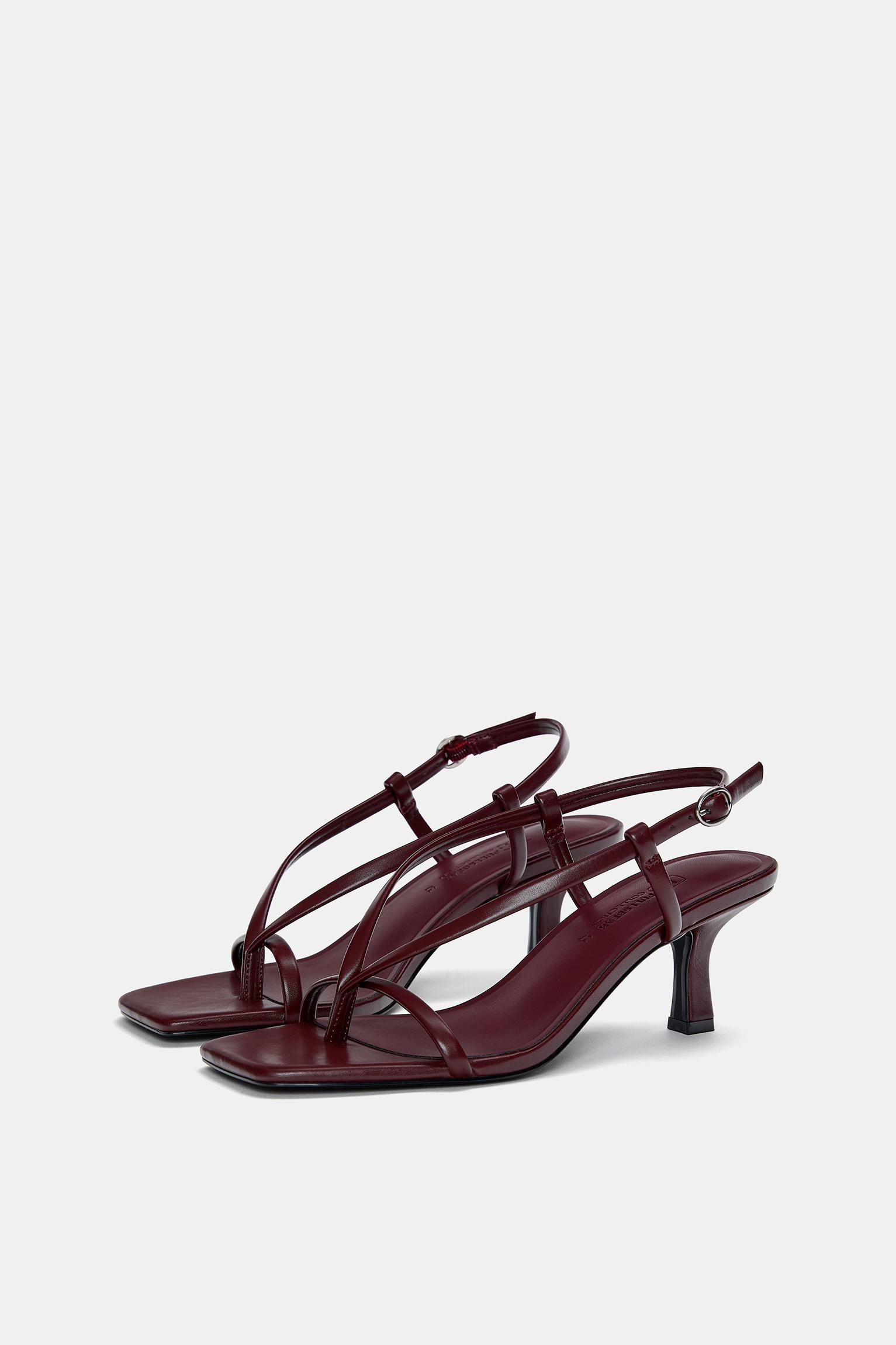 Strappy heeled sandals Product Image