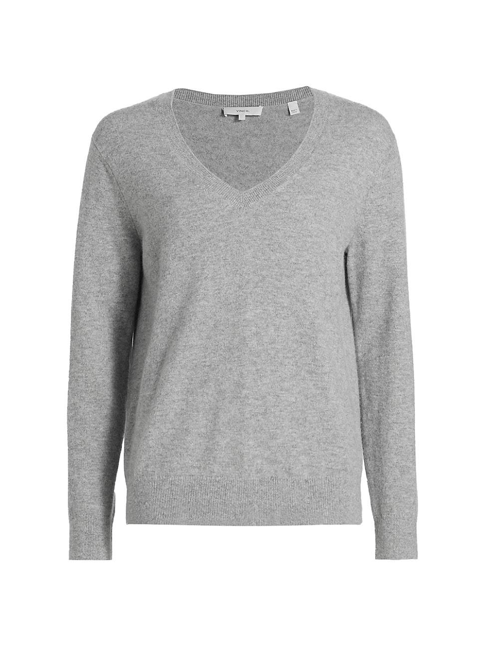 Vince Weekend V Neck Cashmere Sweater Product Image