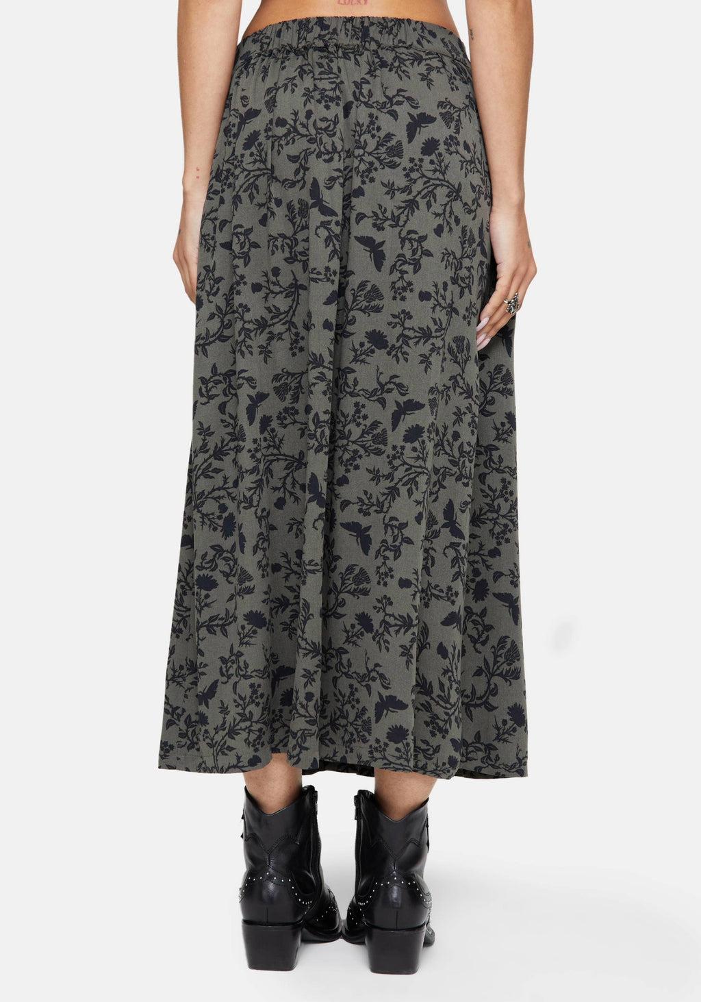 Morgana Midi Shirt Dress - Green Product Image