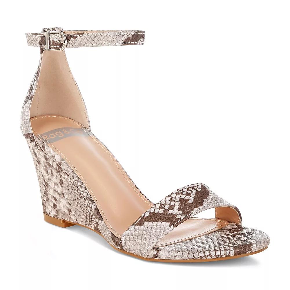 Rag & Co KODOR Women's Sandals, Size: 6.5, Natural Product Image