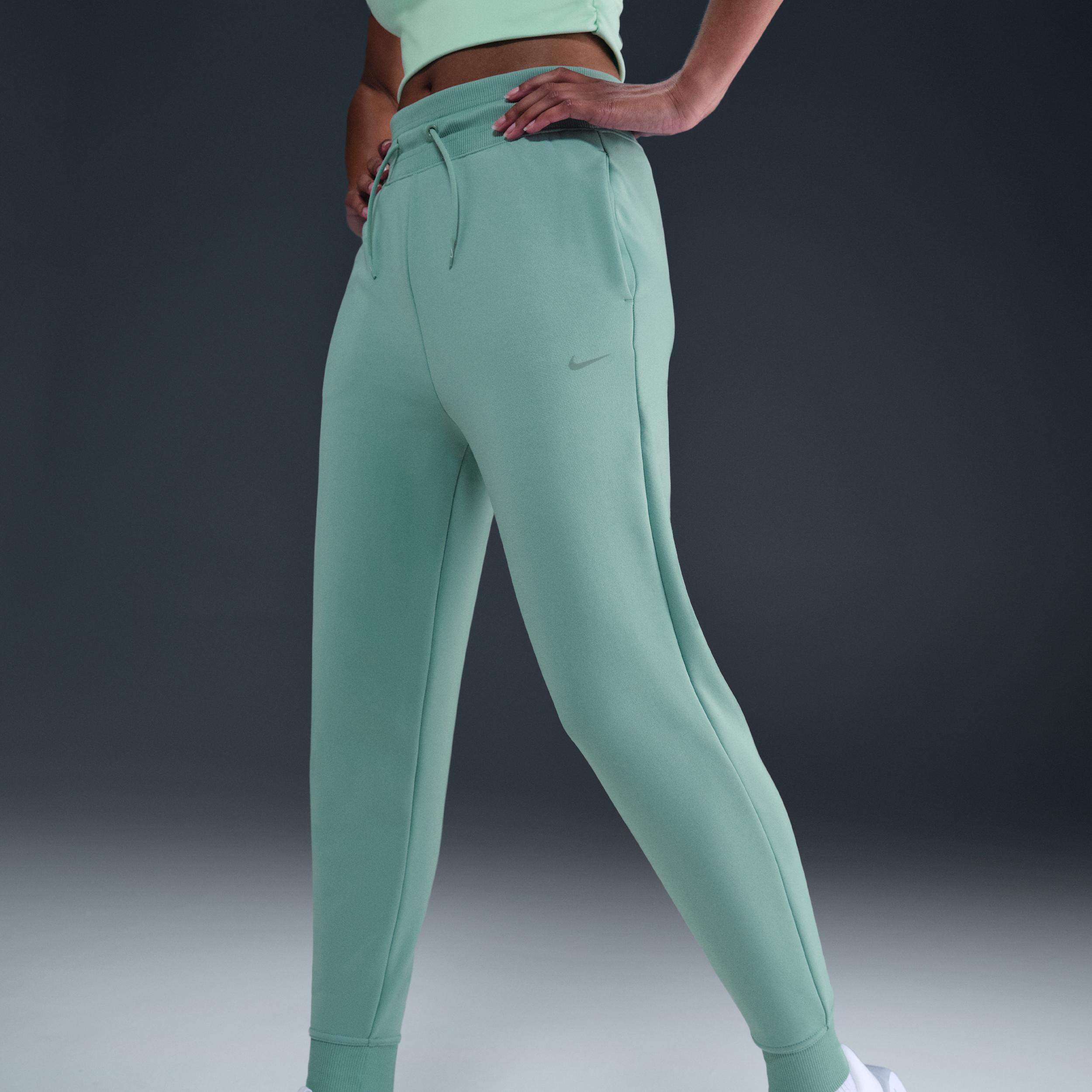 Nike Womens Therma-FIT One High-Waisted 7/8 Jogger Pants | FB5431-017 Product Image
