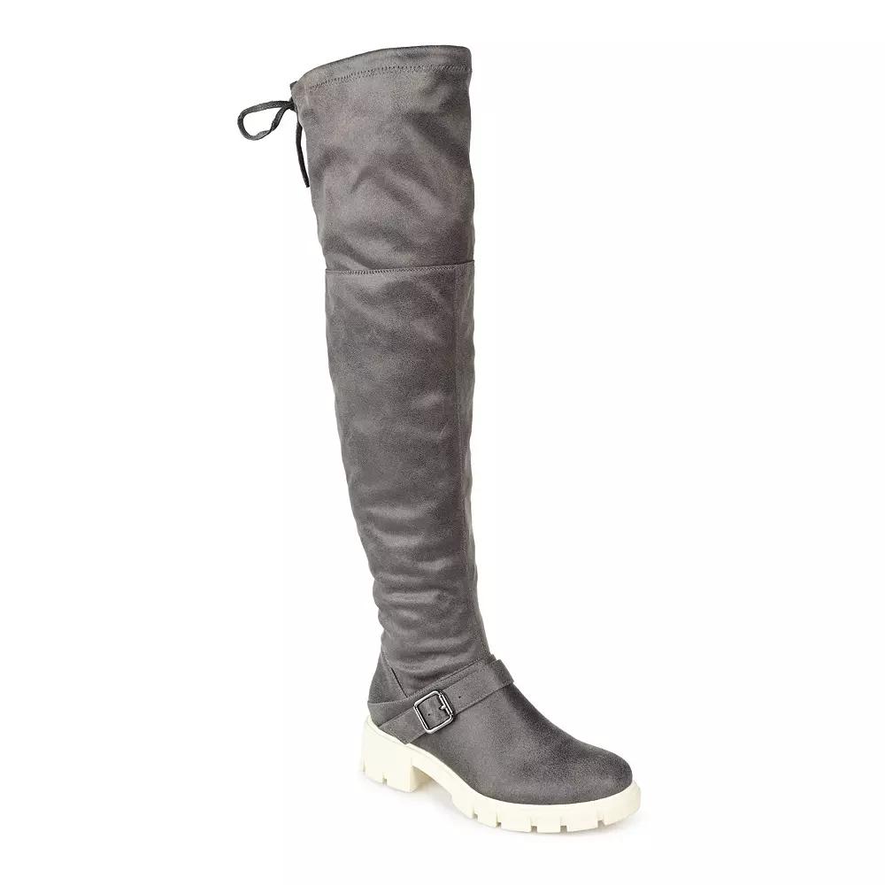 Journee Salisa Women's Thigh High Boots,  Product Image