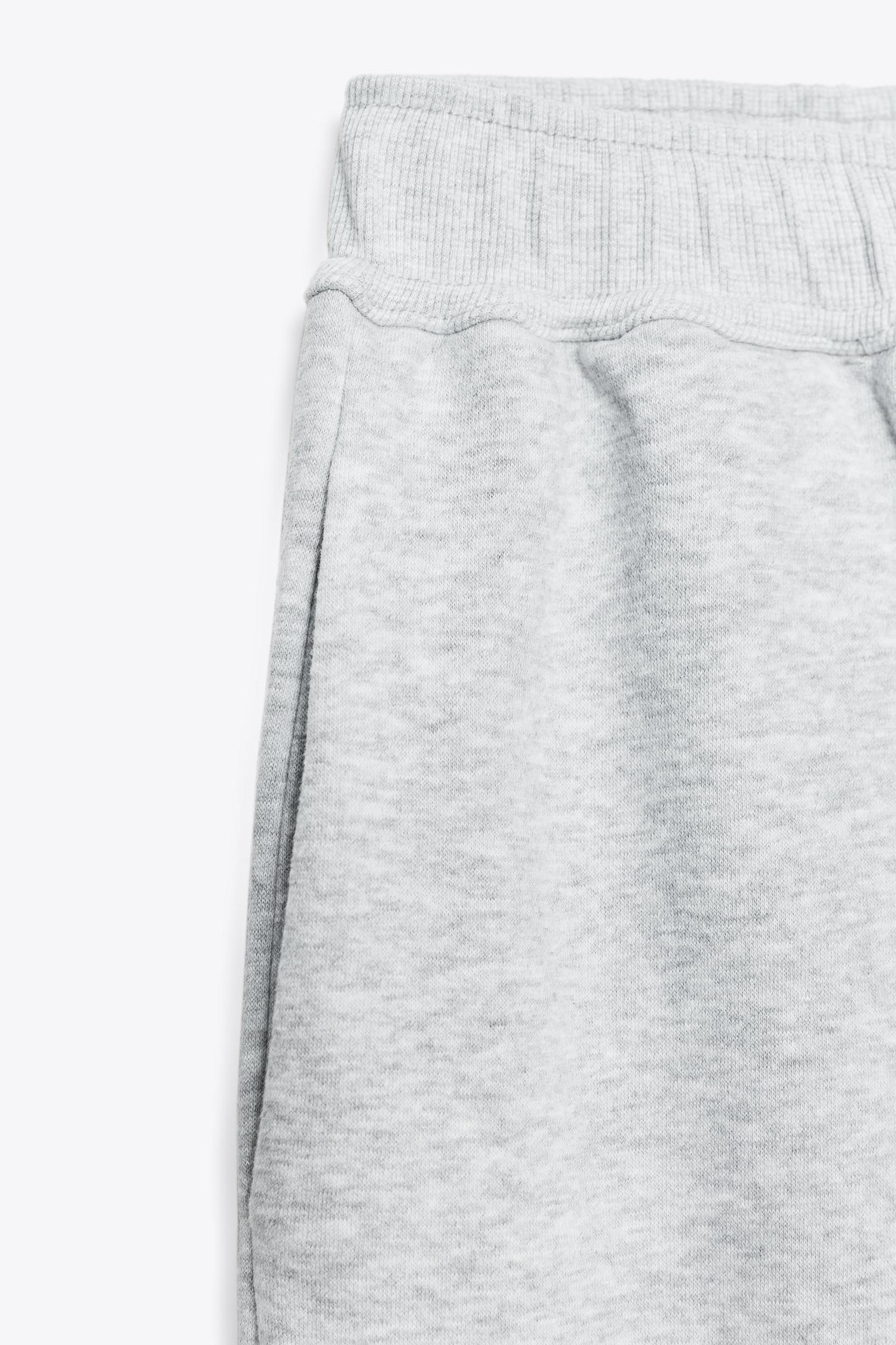 WIDE LEG FLEECE PANTS Product Image