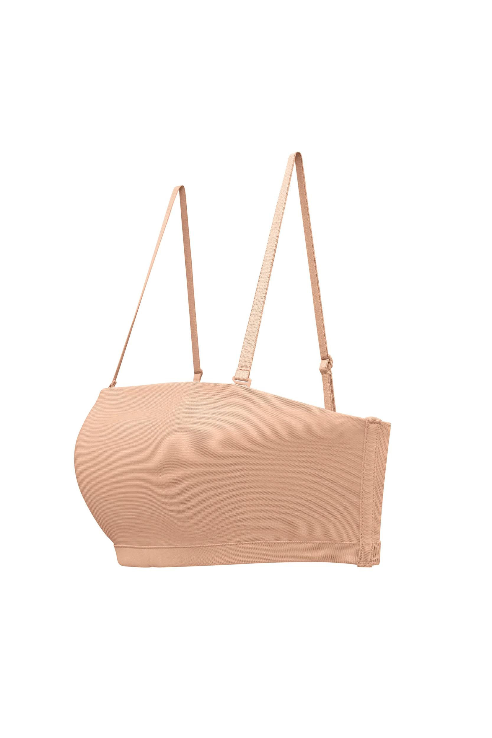 Soft Mesh Brief in Warm Peach Product Image