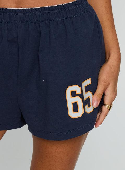 UC Irvine Soffee Shorts Blue Product Image