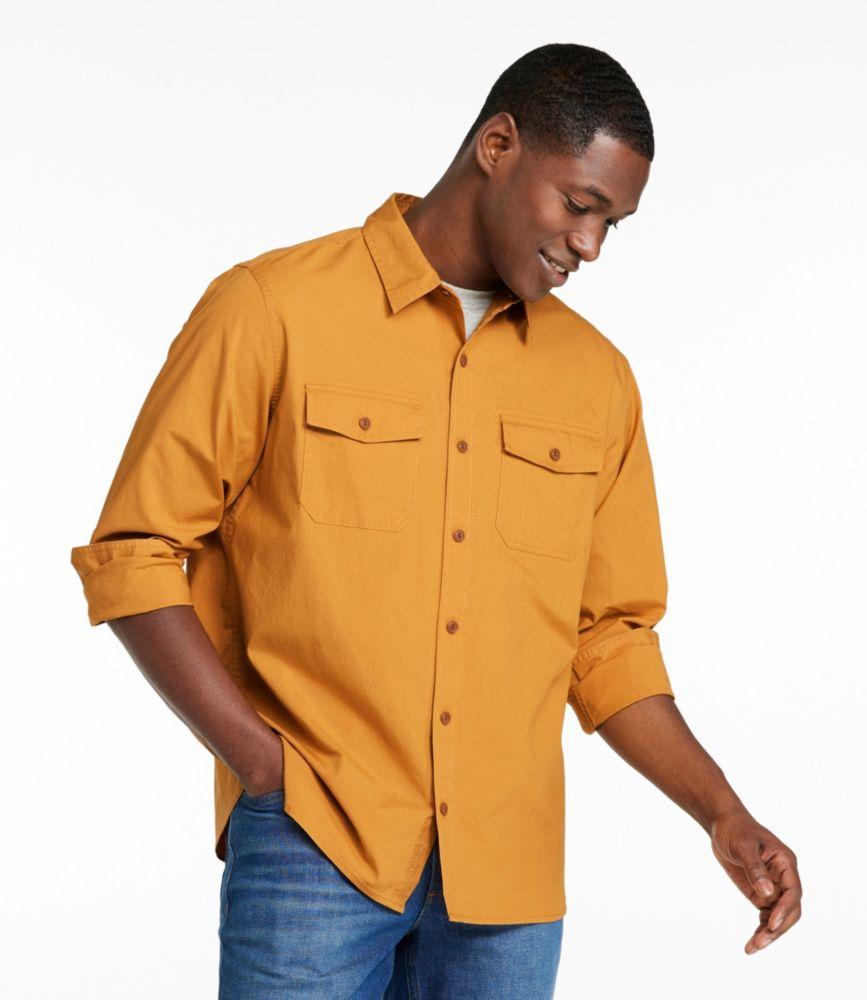 Men's Riverton Ripstop Shirt, Long-Sleeve, Traditional Untucked Fit Product Image