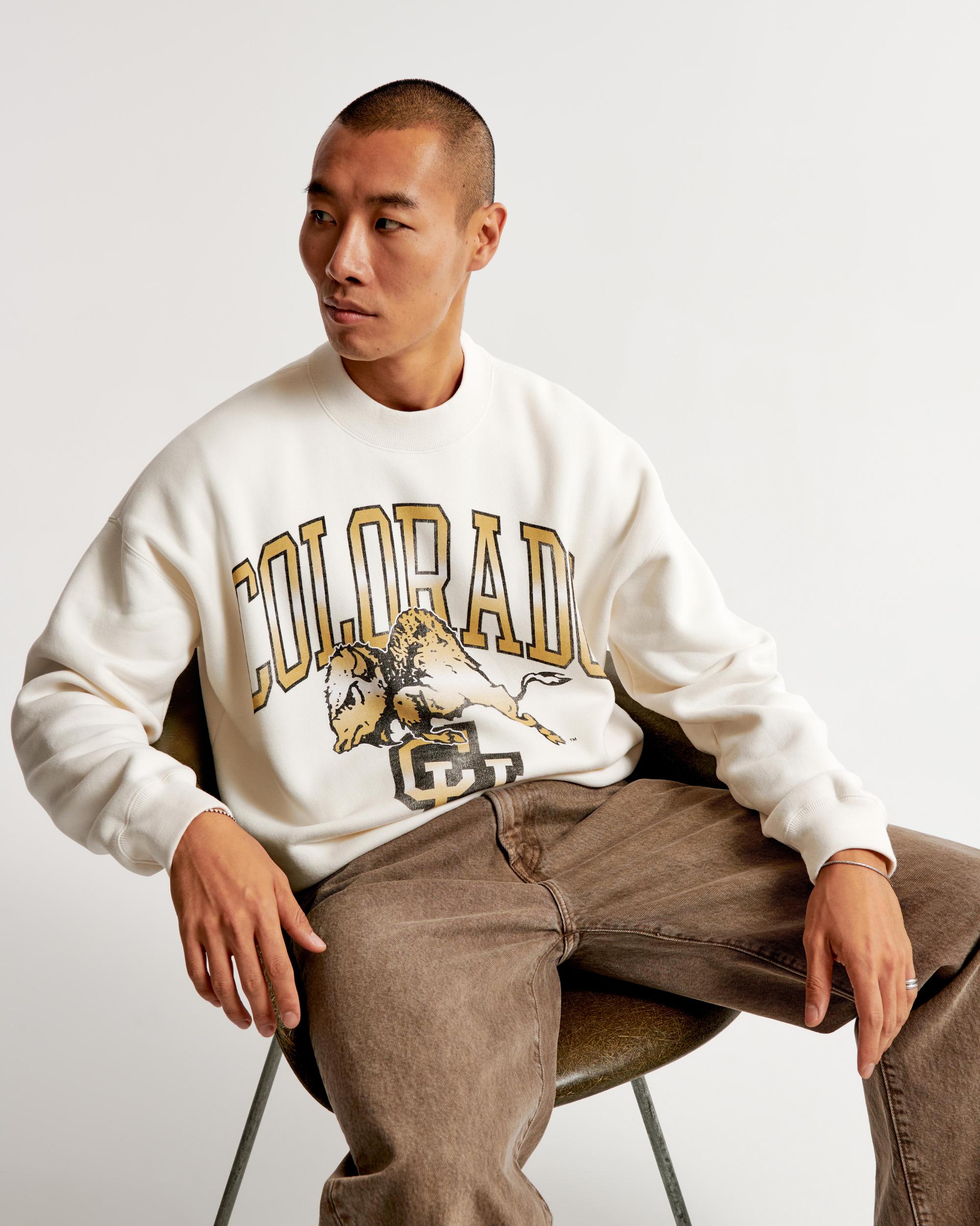 University of Colorado Graphic Crew Sweatshirt Product Image