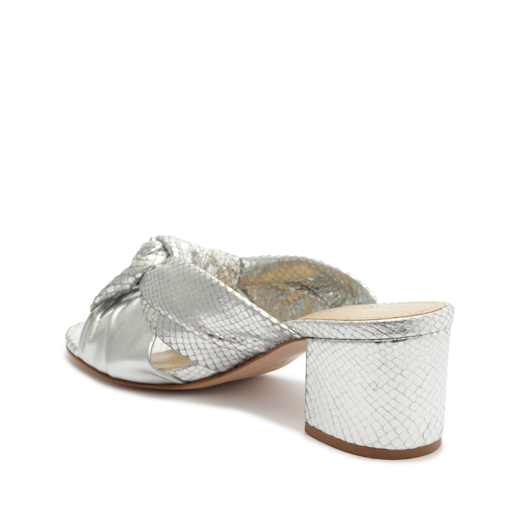 Mindy Mid Block Metallic Sandal Female Product Image