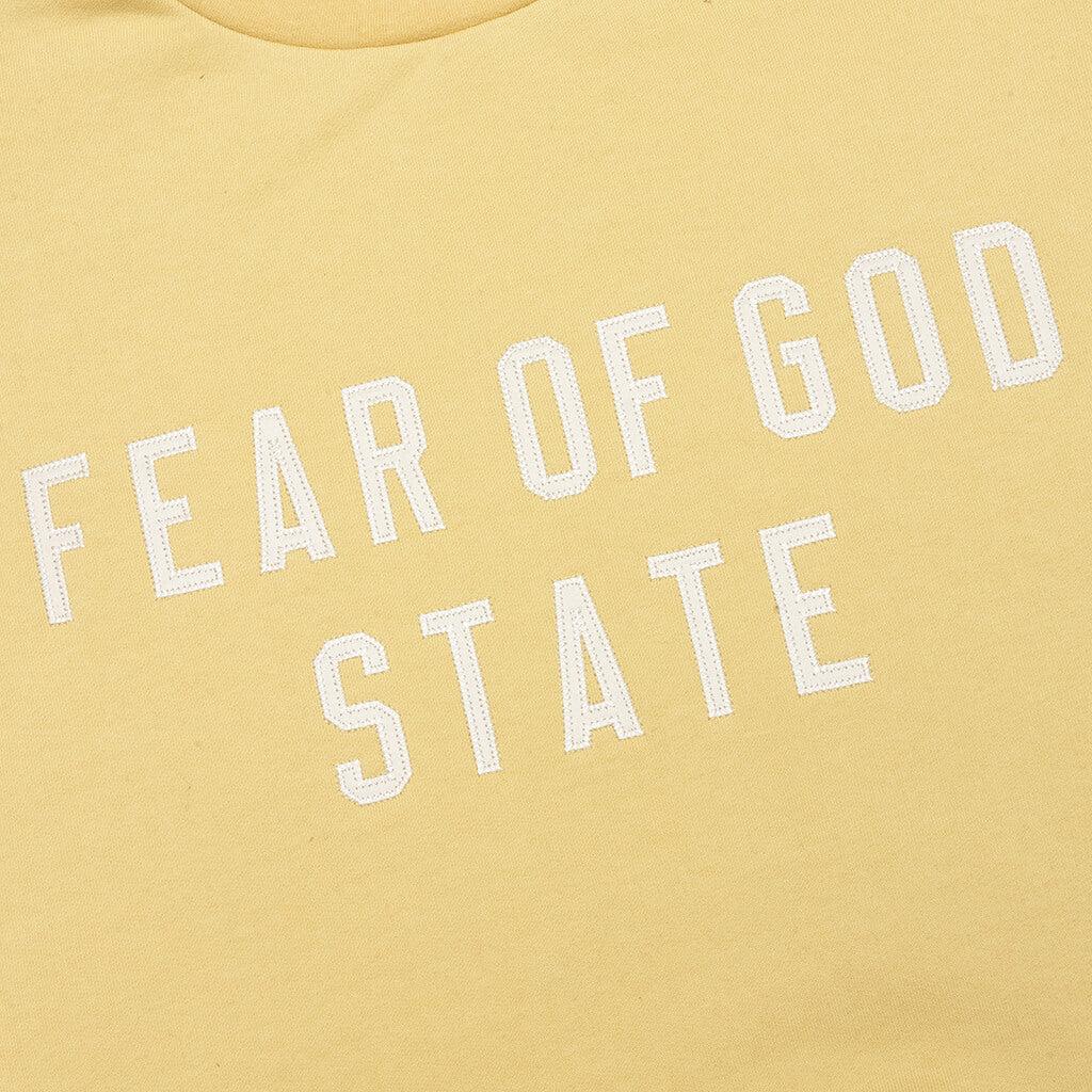 Heavy Fleece Crewneck - Amber Male Product Image