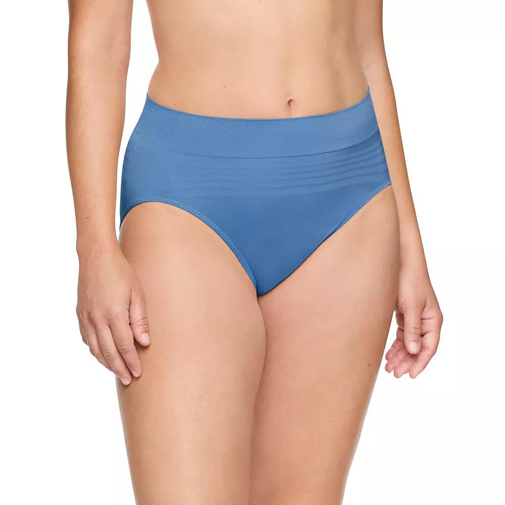 Warners No Pinching, No Problems® Dig-Free Comfort Waist Smooth and Seamless Hi-Cut RT5501P, Women's, Size: XXL, French Blue Product Image