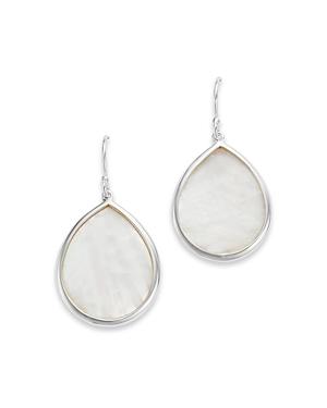 Womens Rock Candy Sterling Silver & Mother-Of-Pearl Small Teardrop Earrings Product Image