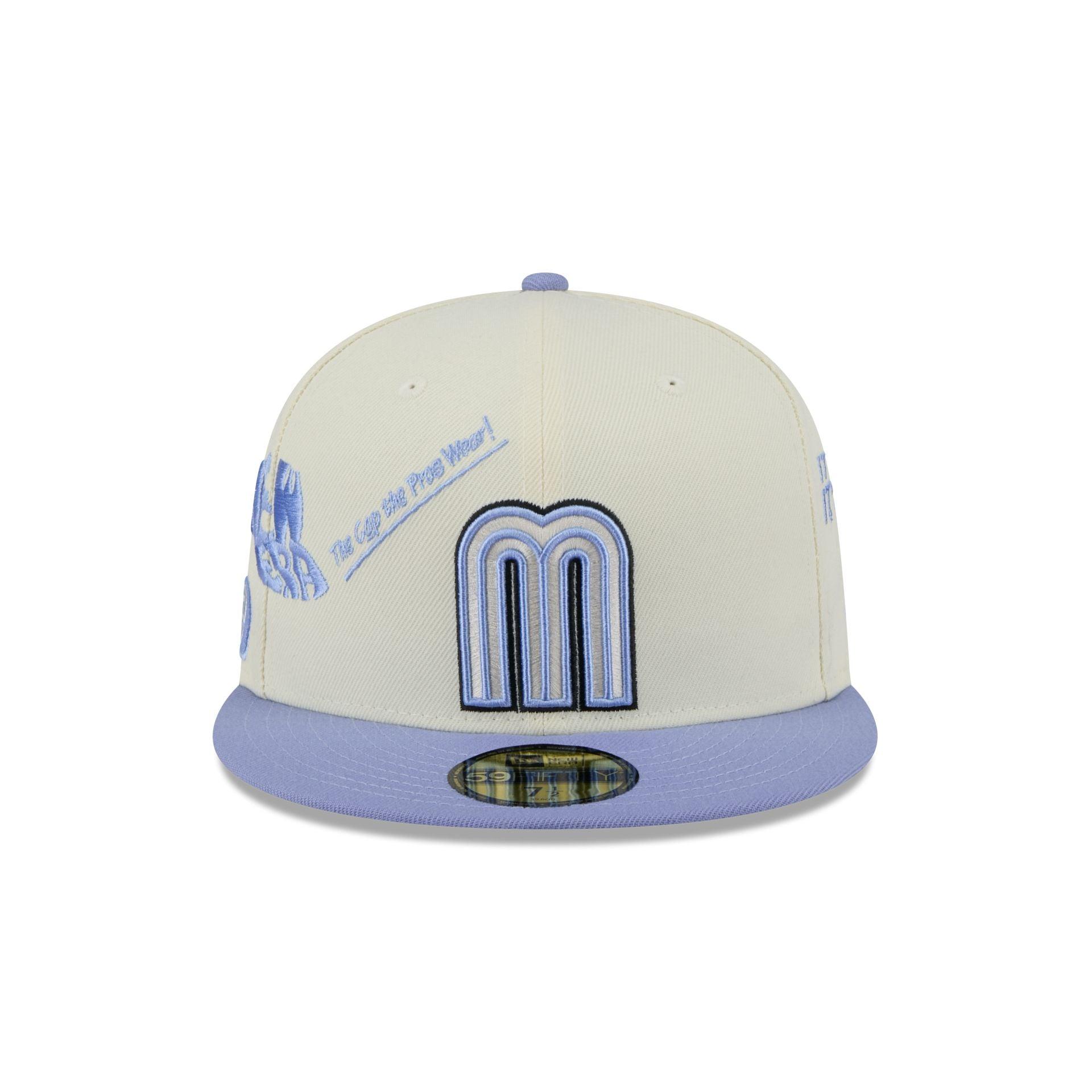 Mexico Baseball New Era Anniversary Logos Chrome 59FIFTY Fitted Hat Male Product Image