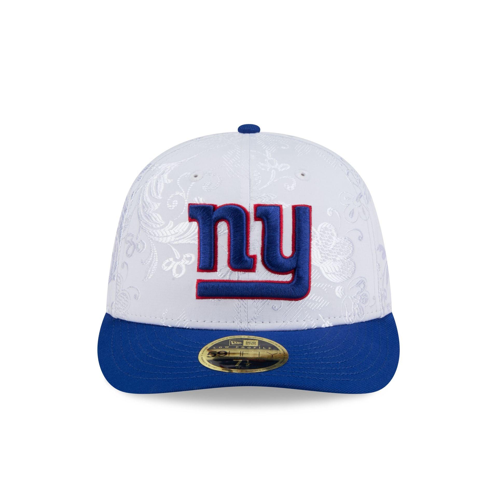 New York Giants Floral Shine Low Profile 59FIFTY Fitted Hat Male Product Image