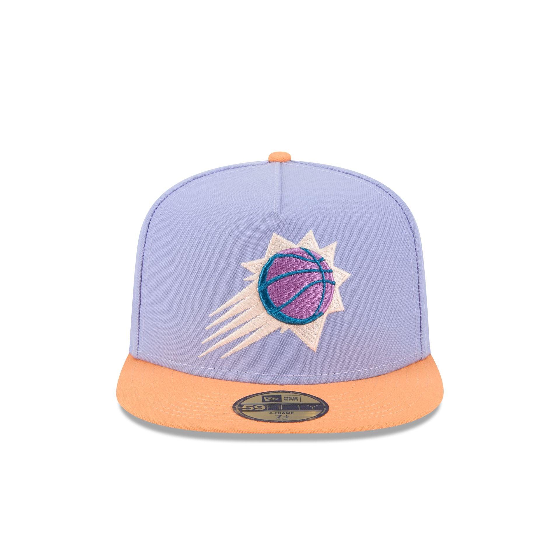 Phoenix Suns Lavender 59FIFTY A-Frame Fitted Hat Male Product Image