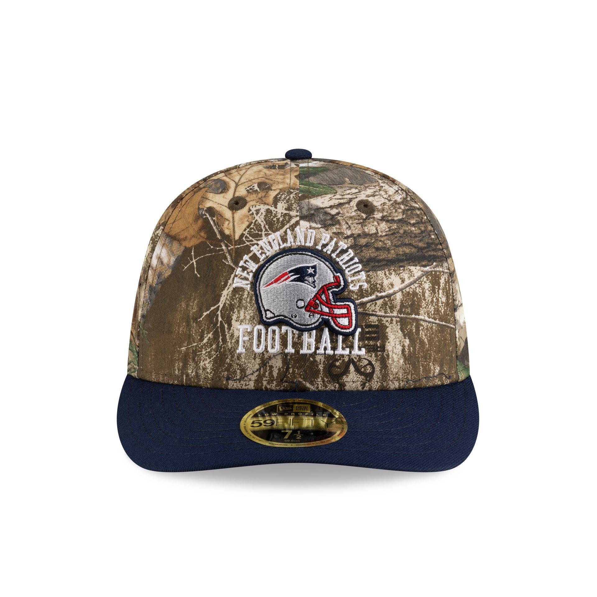 Just Caps Realtree New England Patriots Low Profile 59FIFTY Fitted Hat Male Product Image