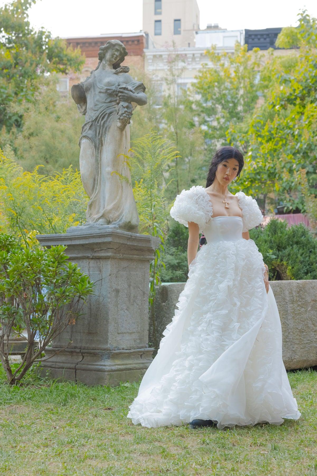 The Ivory Flower Gown Product Image