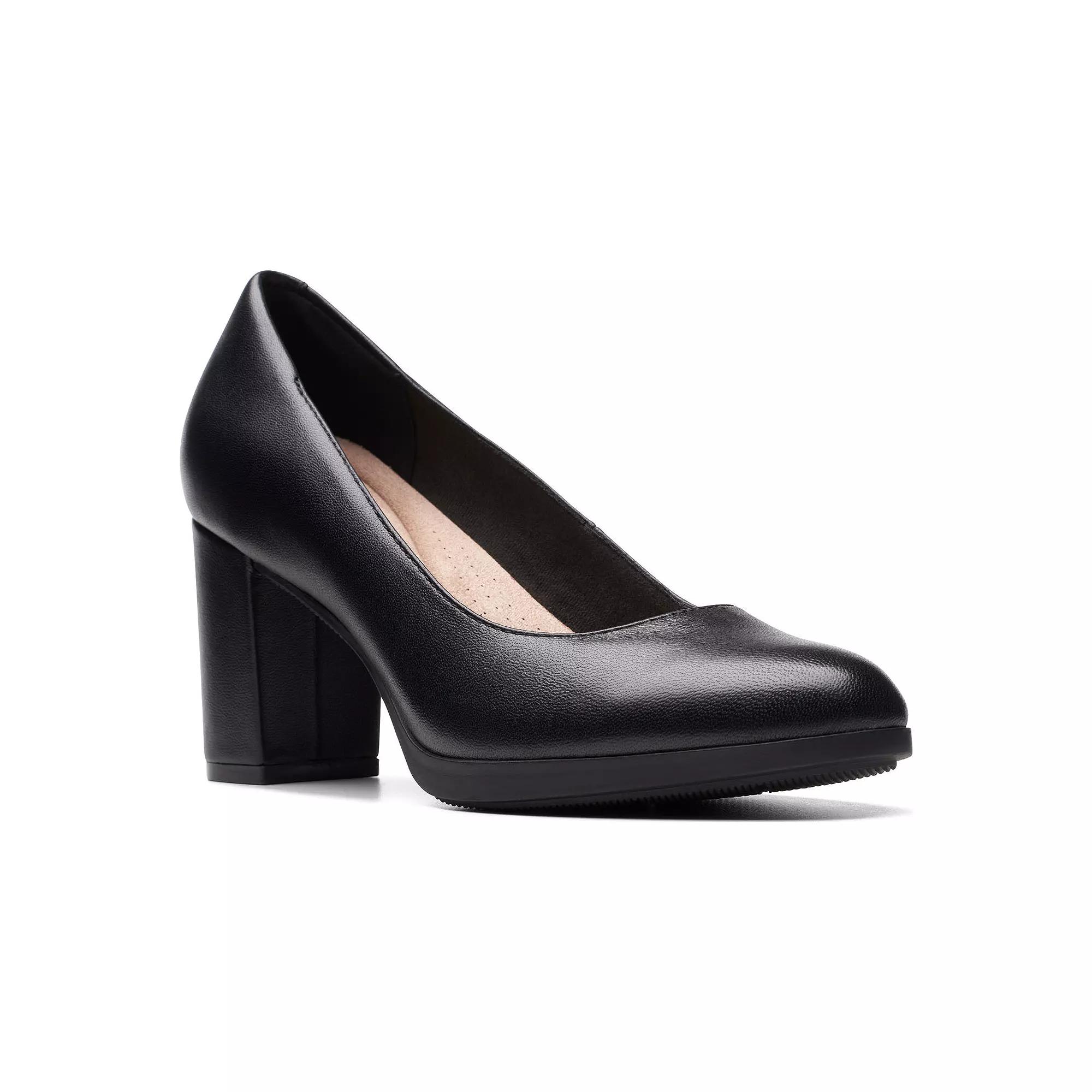 Clarks® Bayla Skip Women's Leather Pumps,  Product Image