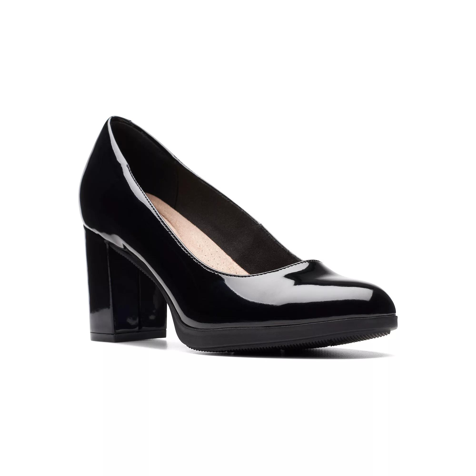 Clarks® Bayla Skip Women's Leather Pumps,  Product Image