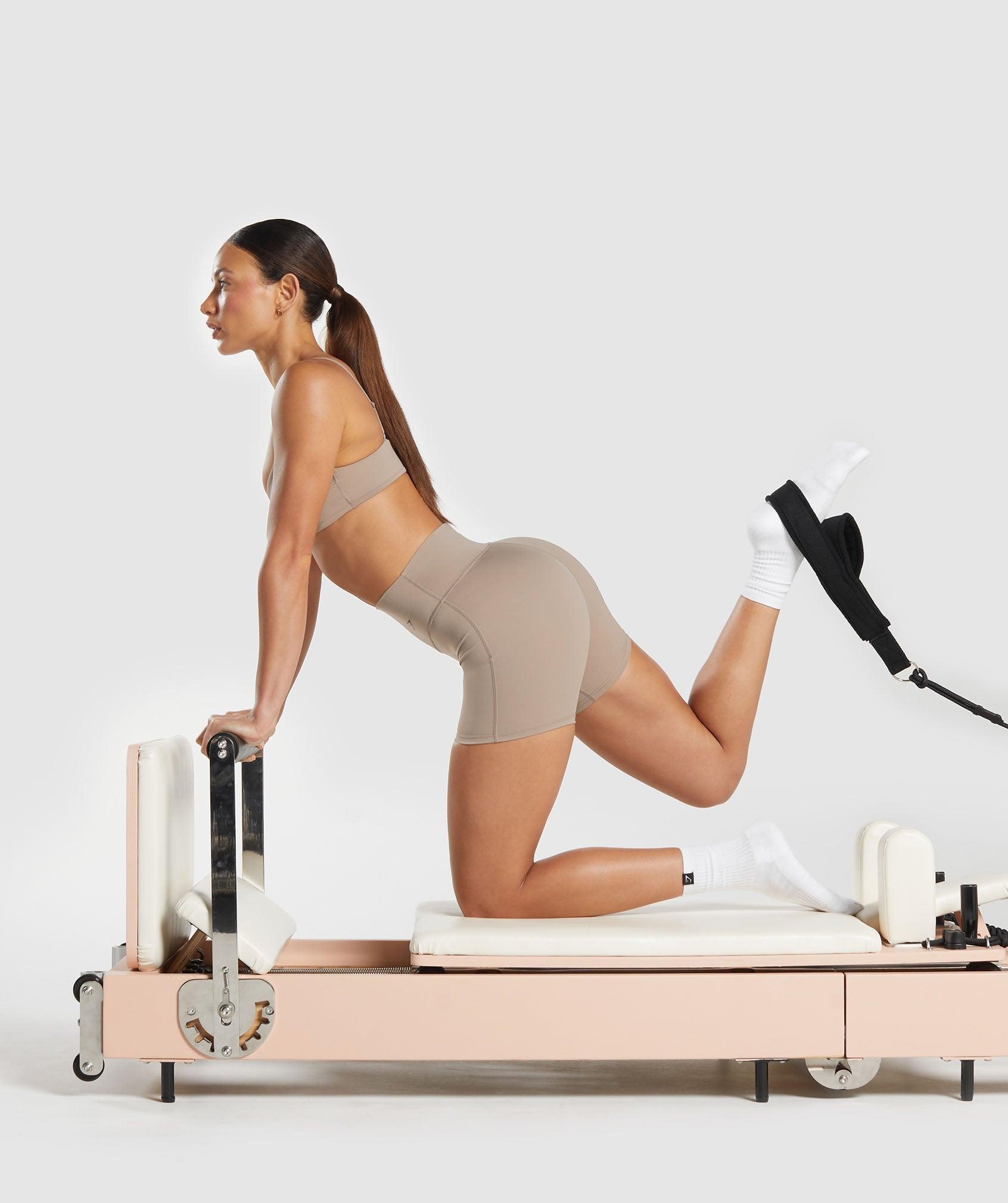 Gymshark Elevate Shorts - Lifestyle Brown Female Product Image